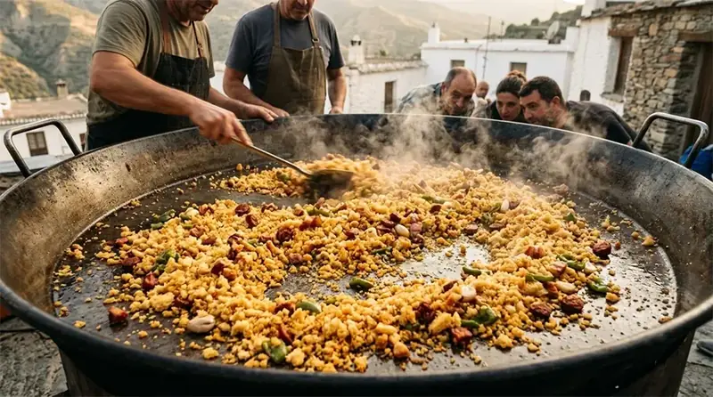 Migas Alpujarreñas — plato de nuestra carta de catering