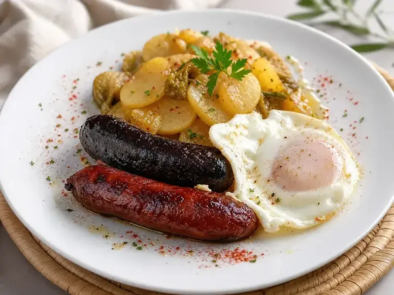 Plato Alpujarreño — plato de nuestra carta de catering