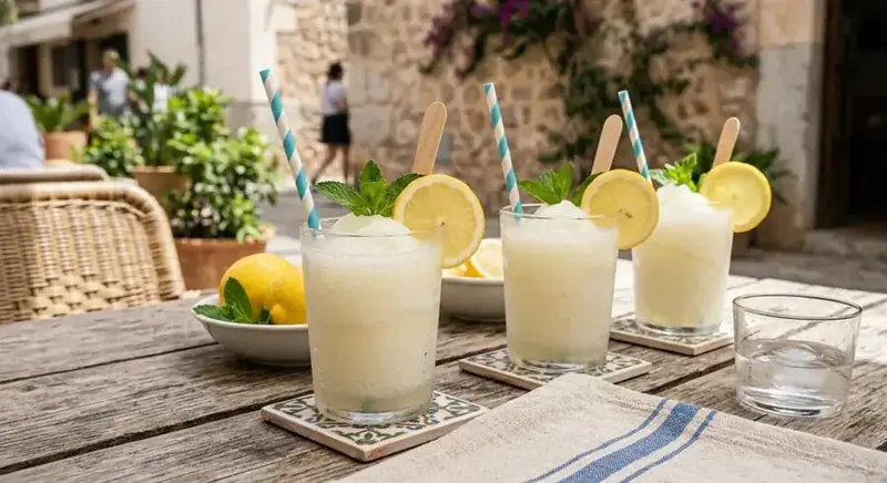 Sorbetes de Limón — plato de nuestra carta de catering