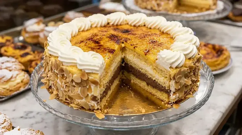 Tarta San Marcos — plato de nuestra carta de catering